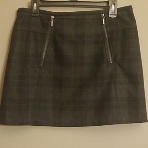 Like new - Plaid Wool Skirt By Willi Smith